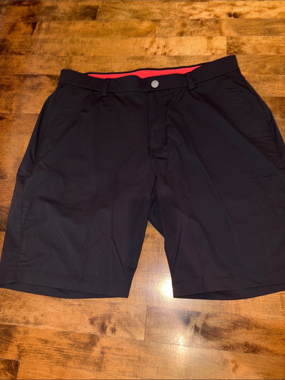 Men's Black Performance Shorts from redvanly for golf